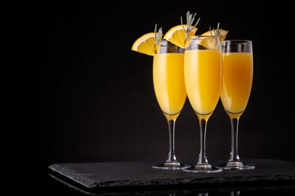 cocktail gingerbeer mimosa